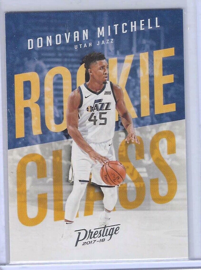 DONOVAN MITCHELL 2017-18 PANINI PRESTIGE ROOKIE CLASS RC #13