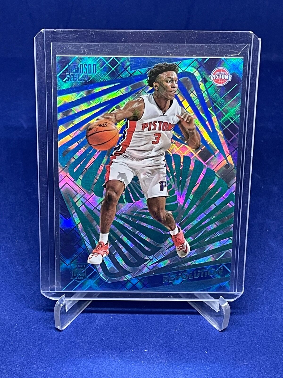 STANLEY JOHNSON 2015-16 PANINI REVOLUTION COSMIC ROOKIE RC #D 71/100