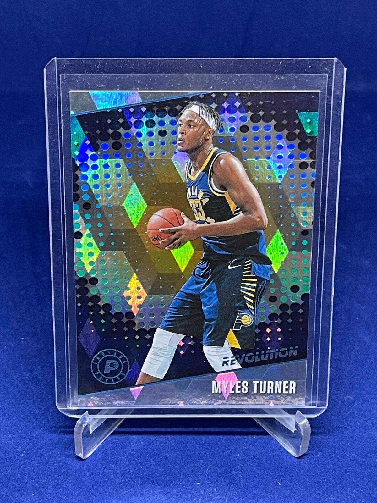 MYLES TURNER 2017-18 PANINI REVOLUTION CUBIC #D 9/50