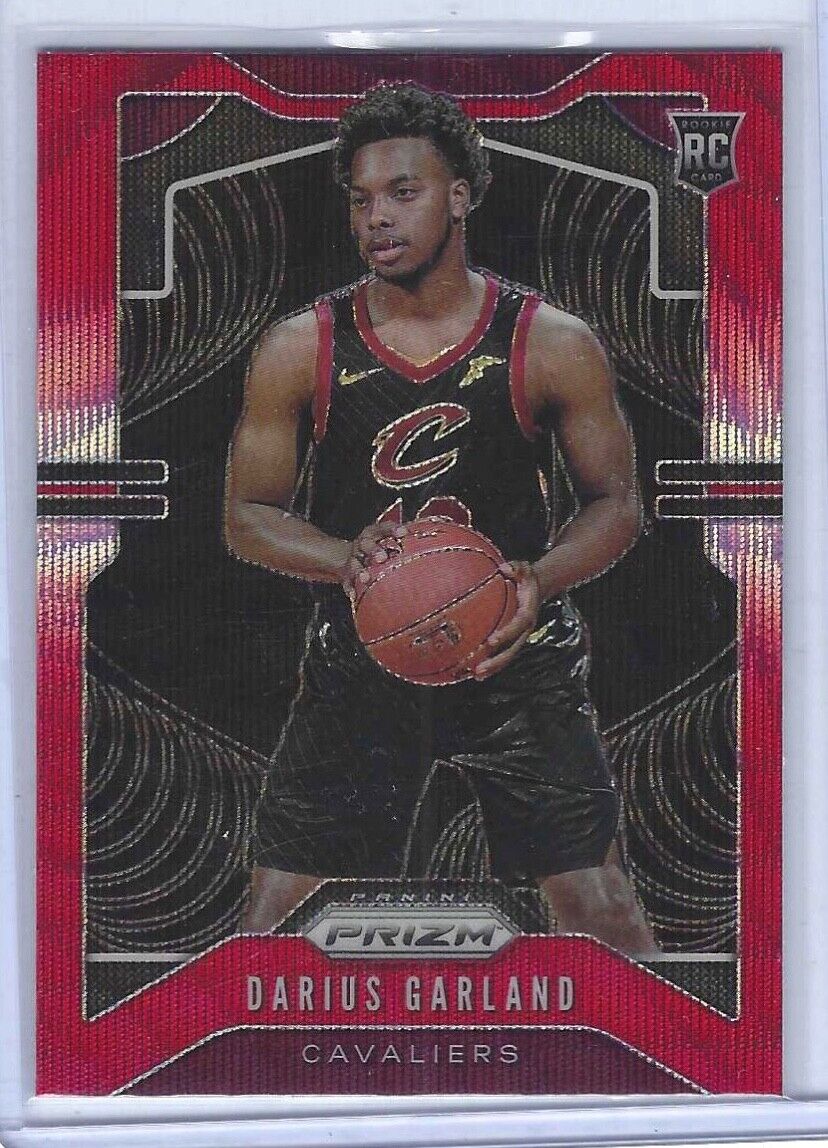 DARIUS GARLAND 2019-20 PANINI PRIZM RUBY RED WAVE PRIZM ROOKIE RC #288