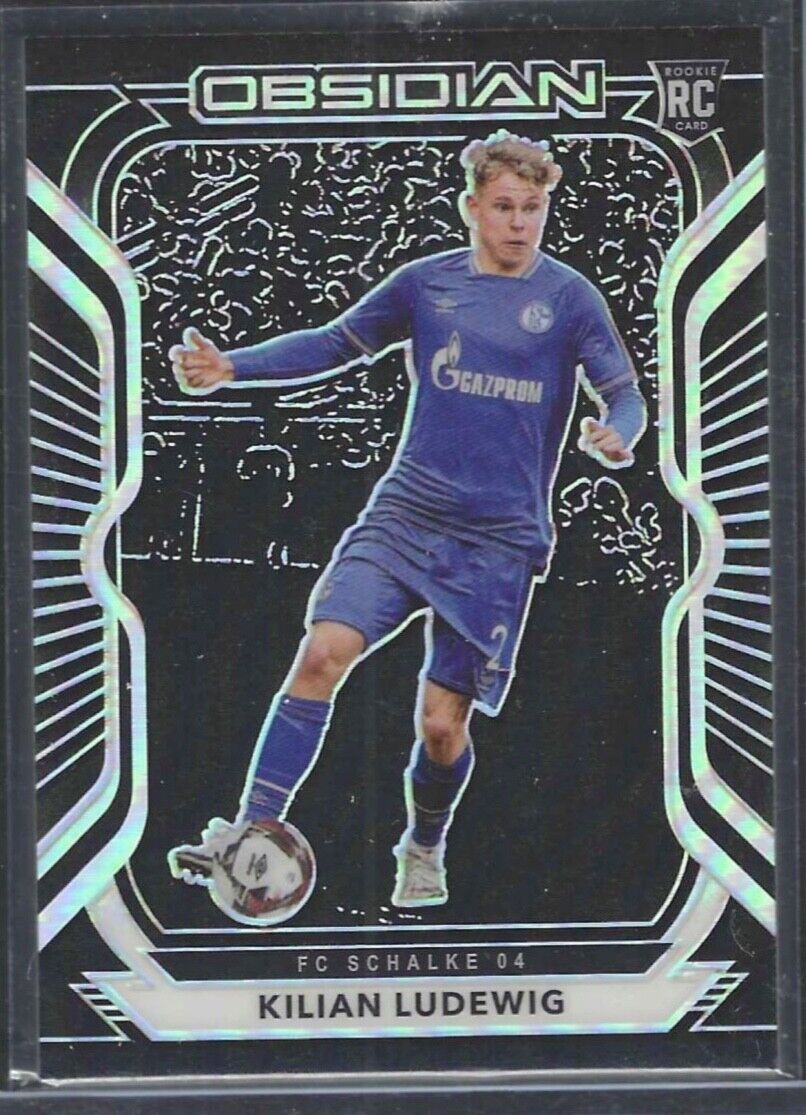 KILIAN LUDEWIG 2020-21 PANINI OBSIDIAN TRUE ROOKIE RC #D 030/195