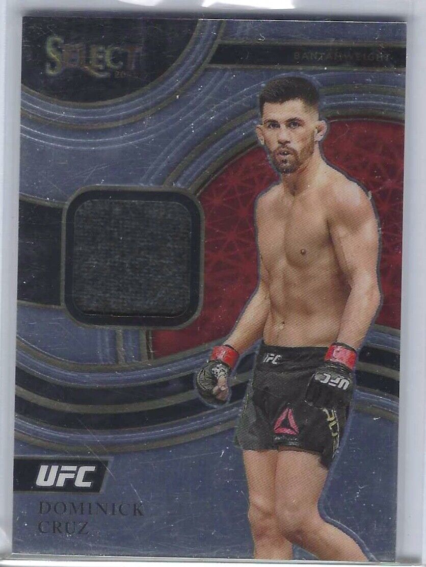 DOMINICK CRUZ 2021 PANINI SELECT UFC BANTAMWEIGHT PATCH #D 35/149