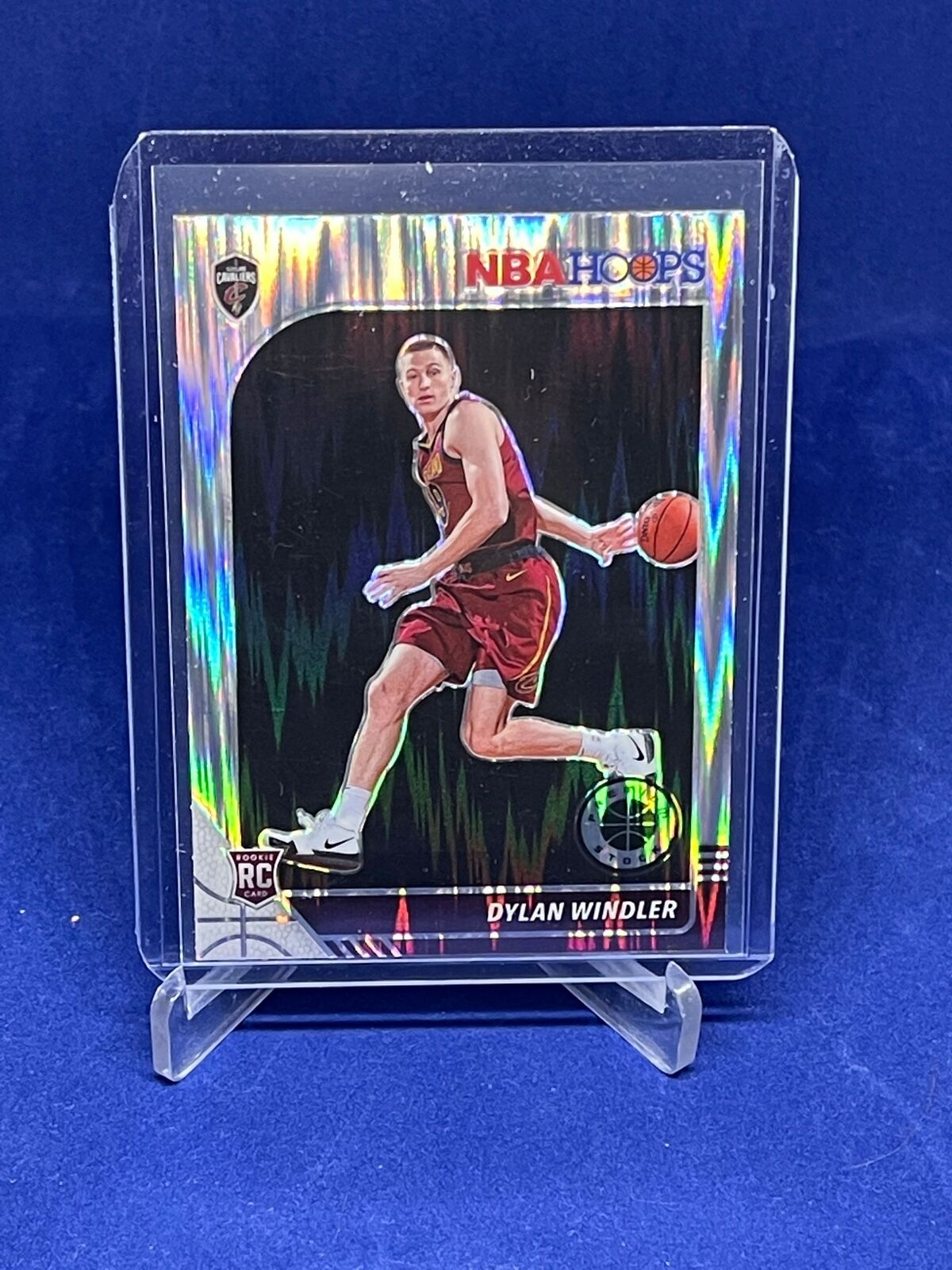 DYLAN WINDLER 2019-20 NBA HOOPS PREMIUM FLASH PRIZM PHOTO VARIATION SP RC #221