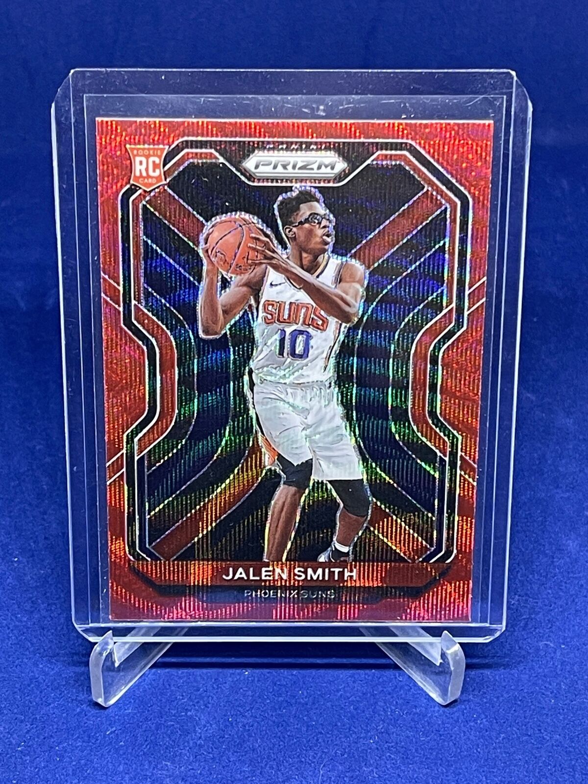JALEN SMITH 2020-21 PANINI PRIZM RED RUBY WAVE PRIZM ROOKIE RC #300