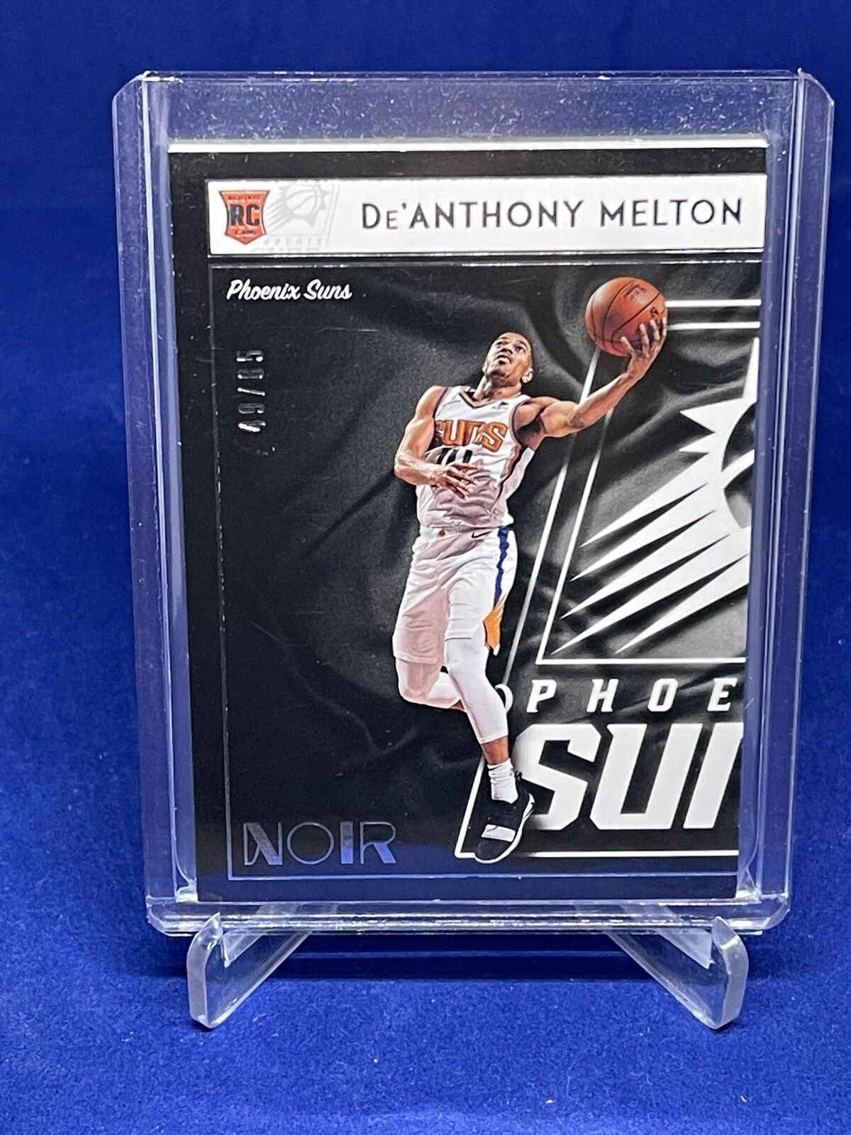 DE'ANTHONY MELTON 2018-19 PANINI NOIR ASSOCIATION EDITION ROOKIE RC #D /85
