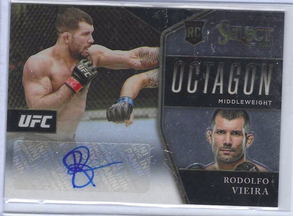 RODOLFO VIERA 2021 PANINI SELECT MIDDLEWEIGHT OCTAGON AUTO #D 002/149