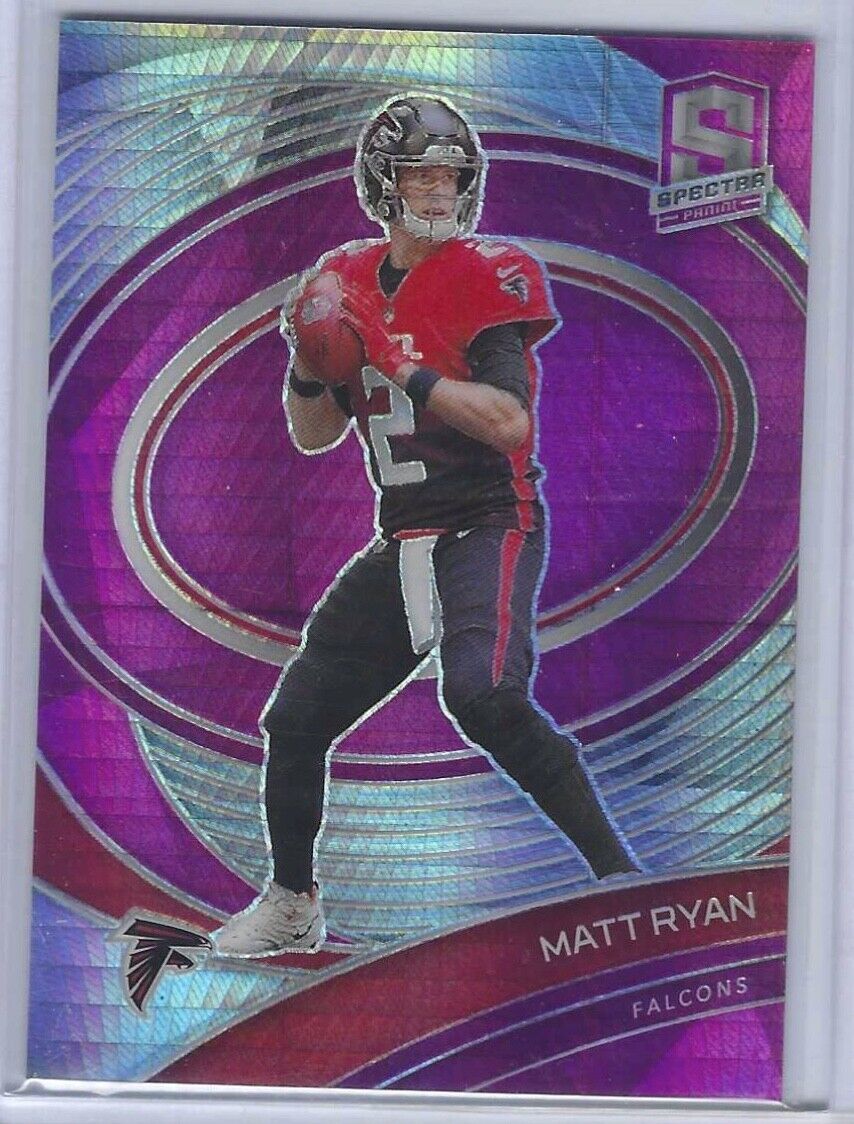 MATT RYAN 2021 PANINI SPECTRA PINK HYPER PRIZM #D 05/25