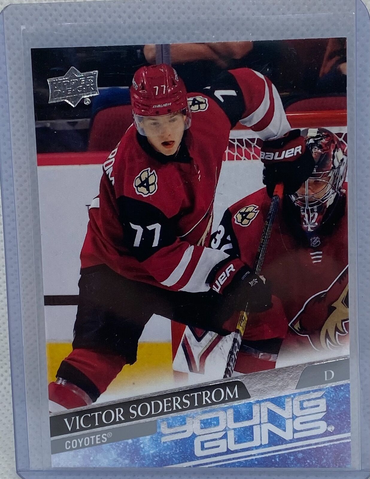 VICTOR SODERSTROM 2020-21 UPPER DECK SERIES 1 YOUNG GUNS ROOKIE RC #221