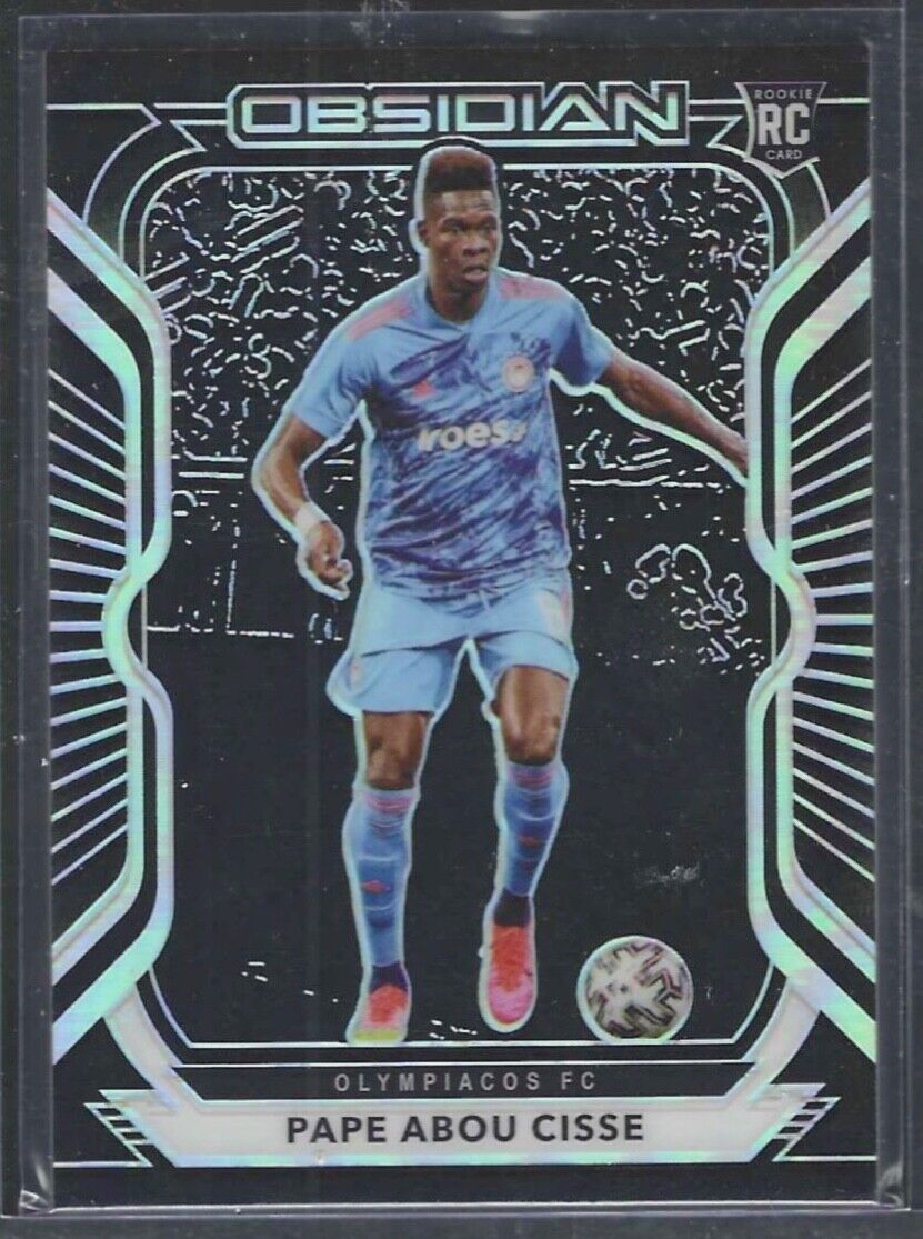 PAPE ABOU CISSE 2020-21 PANINI OBSIDIAN TRUE ROOKIE RC #D 114/195