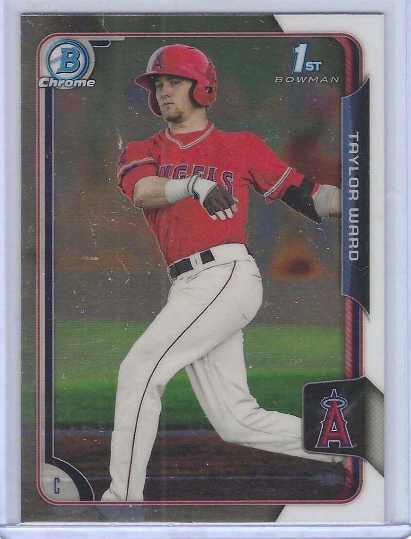 TAYLOR WARD 2015 BOWMAN CHROME 1ST BOWMAN PROSPECT #130