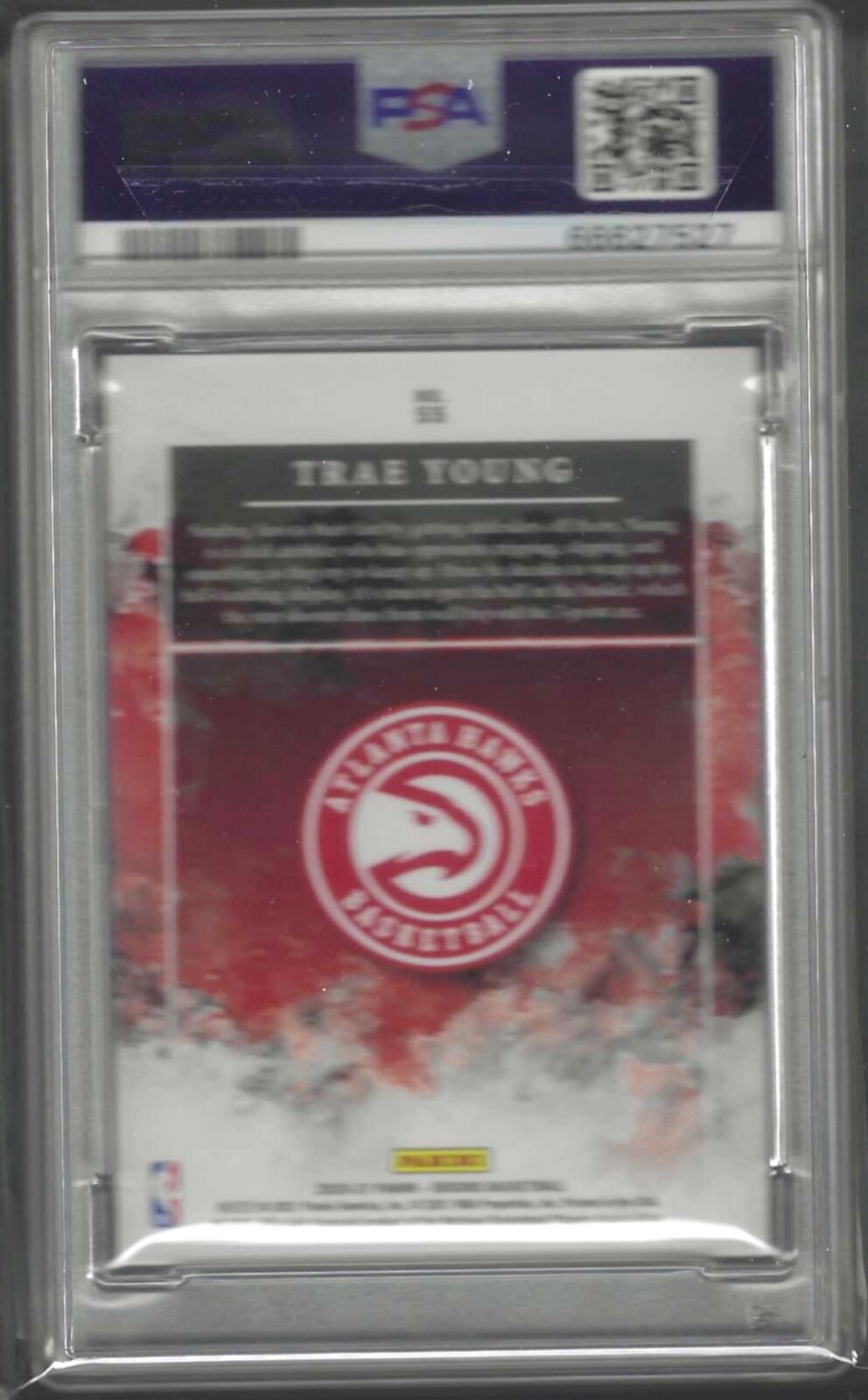 TRAE YOUNG 2020-21 PANINI ORIGINS RED #D 86/99 PSA 10 GEM MINT POP 1/1