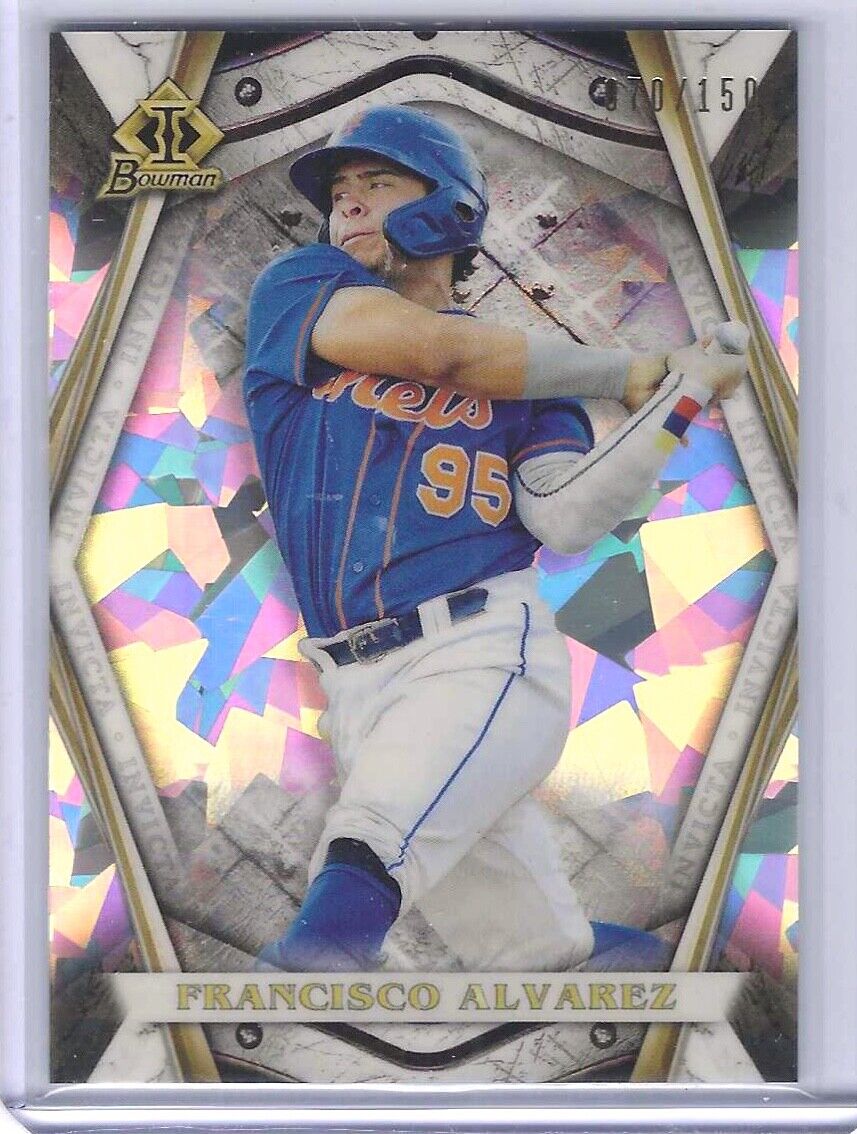 FRANCISCO ALVAREZ 2022 BOWMAN INVICTA ATOMIC REFRACTOR PROSPECT #D 070/150