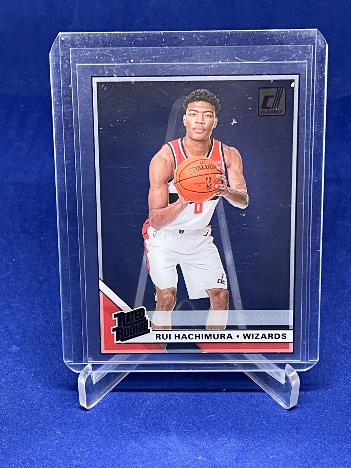 RUI HACHIMURA 2019-20 PANINI CLEARLY DONRUSS PURPLE RATED ROOKIE RC #58