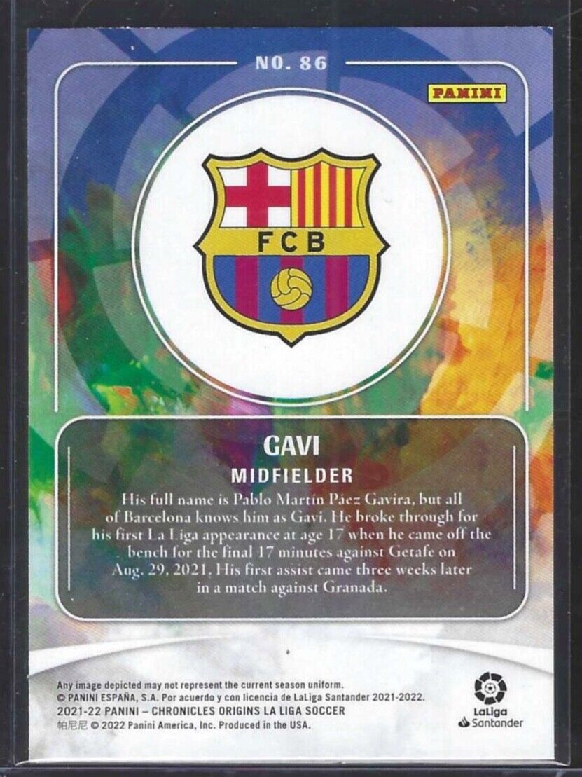 GAVI 2021-22 PANINI CHRONICLES ORIGINS ASTRO STARS FOIL ROOKIE RC #86