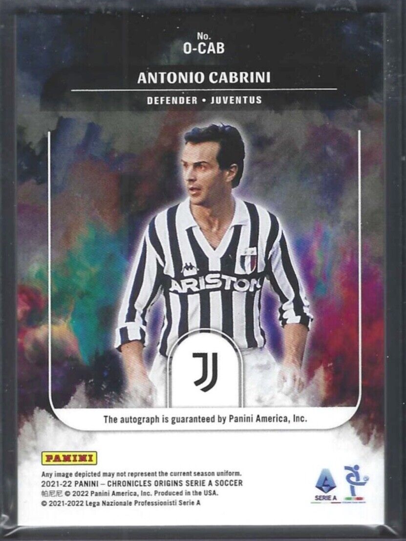ANTONIO CABRINI 2021-22 PANINI CHRONICLES ORIGINS AUTO #D 367/500