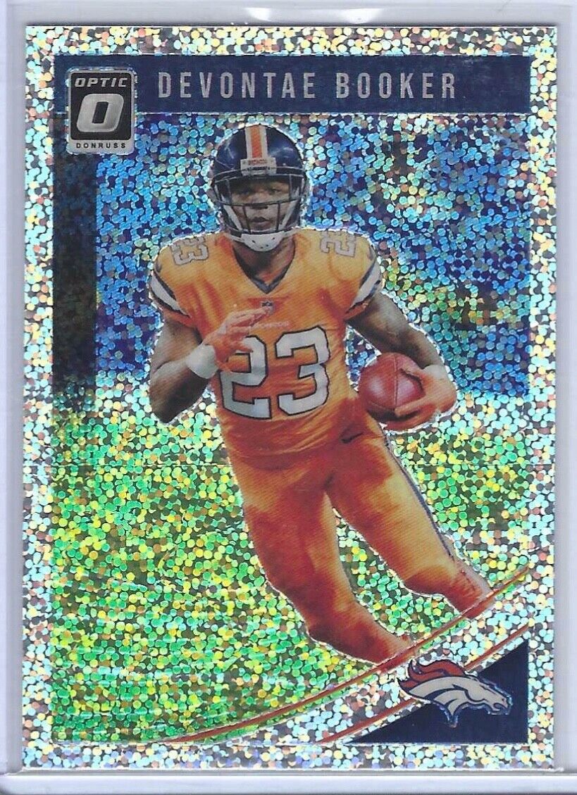 DEVONTAE BOOKER 2018 DONRUSS OPTIC WHITE SPARKLE SSP /20 HOLO #33
