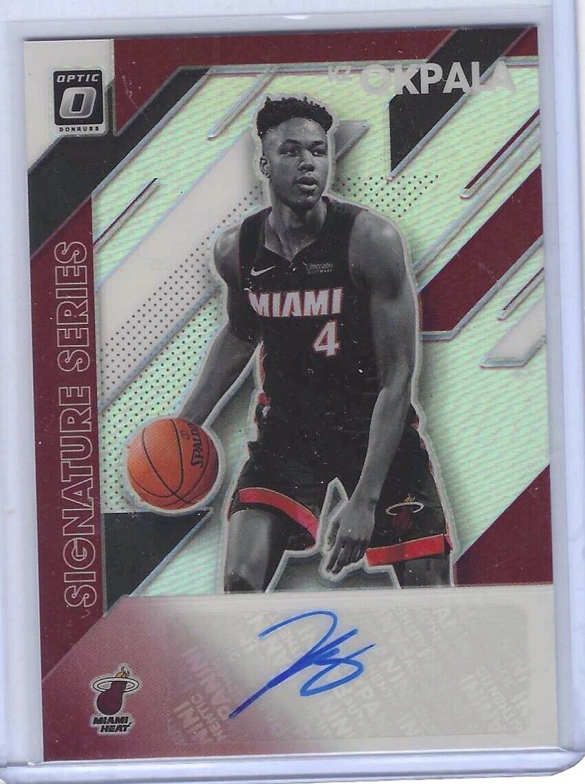 KZ OKPALA 2019-20 PANINI OPTIC SILVER HOLO SIGNATURE SERIES AUTO RC #SS-KZO