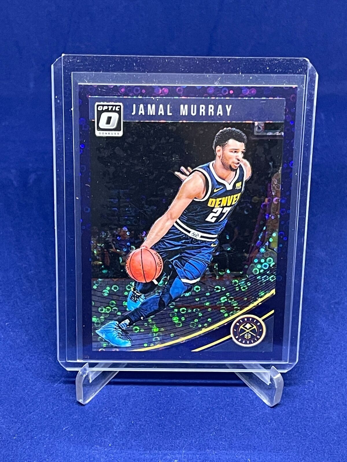 JAMAL MURRAY 2019-20 PANINI DONRUSS OPTIC PURPLE DISCO PRIZM HOLO #D 40/95