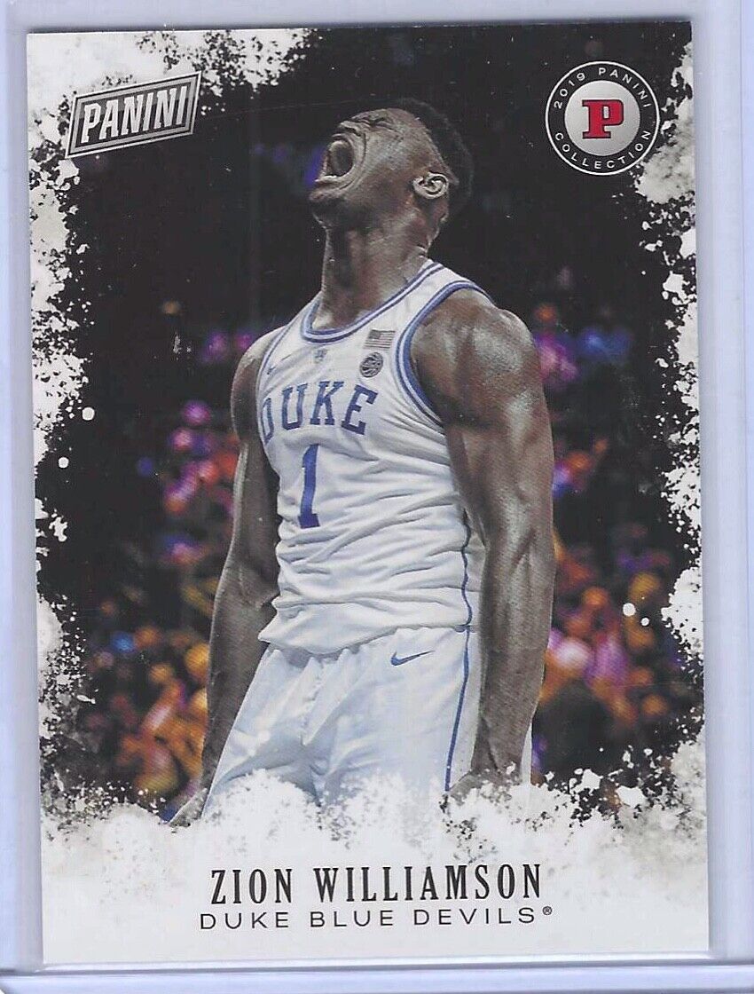 ZION WILLIAMSON 2019 PANINI BLACK FRIDAY ROOKIE RC #ZW