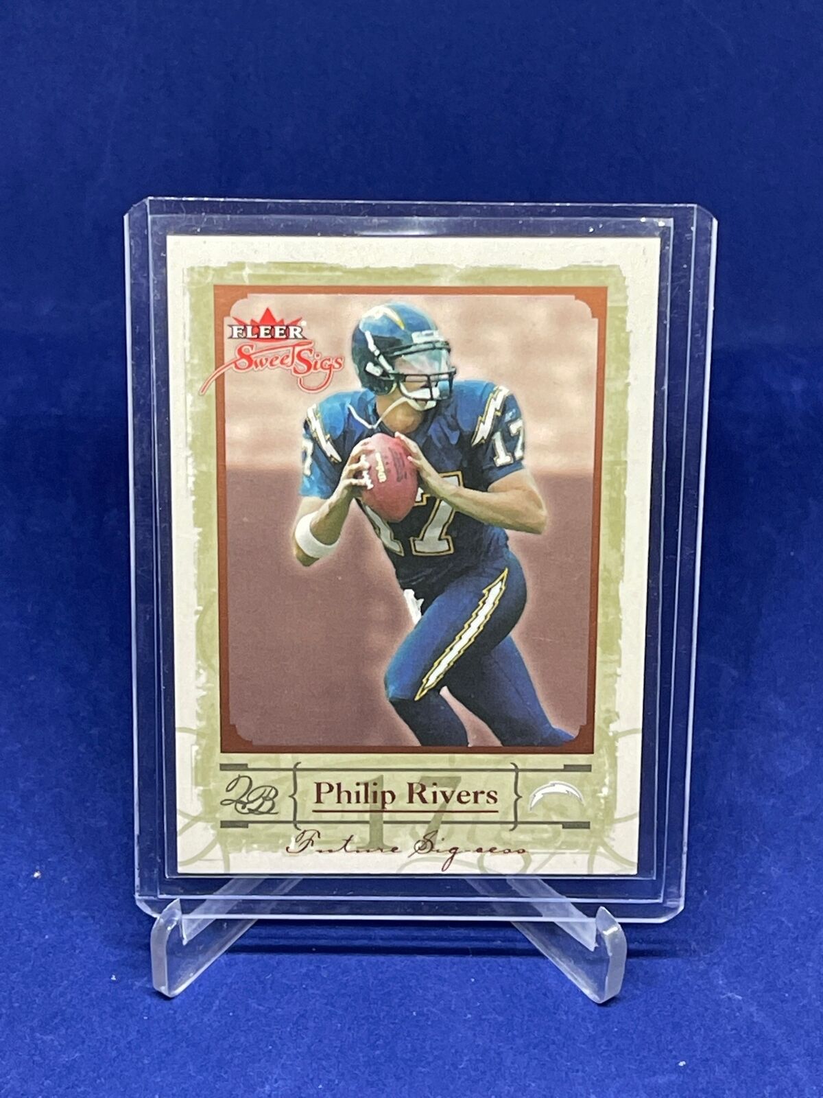 PHILIP RIVERS 2004 FLEER SWEET SIGS ROOKIE RC #D 242/999