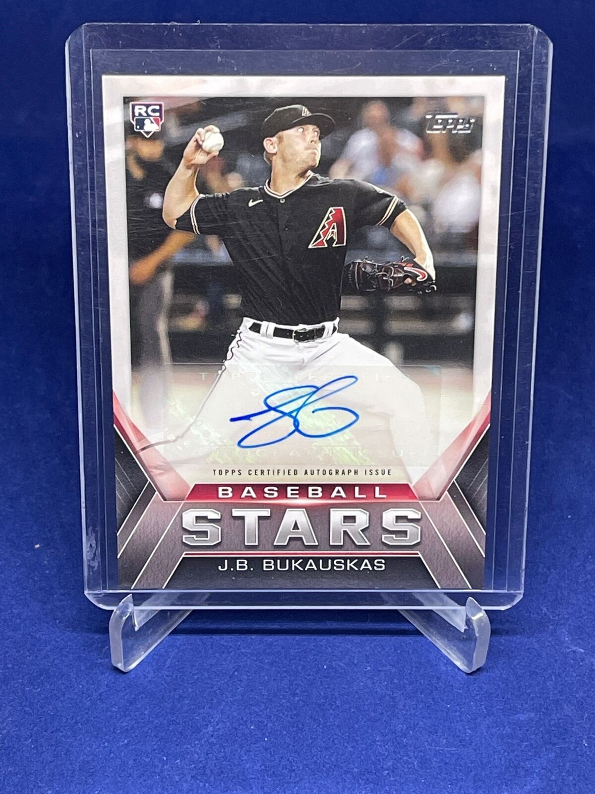 JB BUKAUSKAS 2021 TOPPS BASEBALL STARS AUTO ROOKIE RC