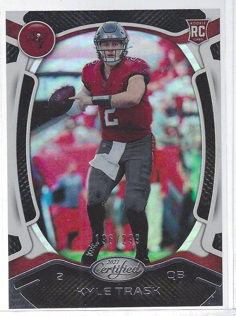 KYLE TRASK 2021 PANINI CERTIFIED ROOKIE RC #D 196/299