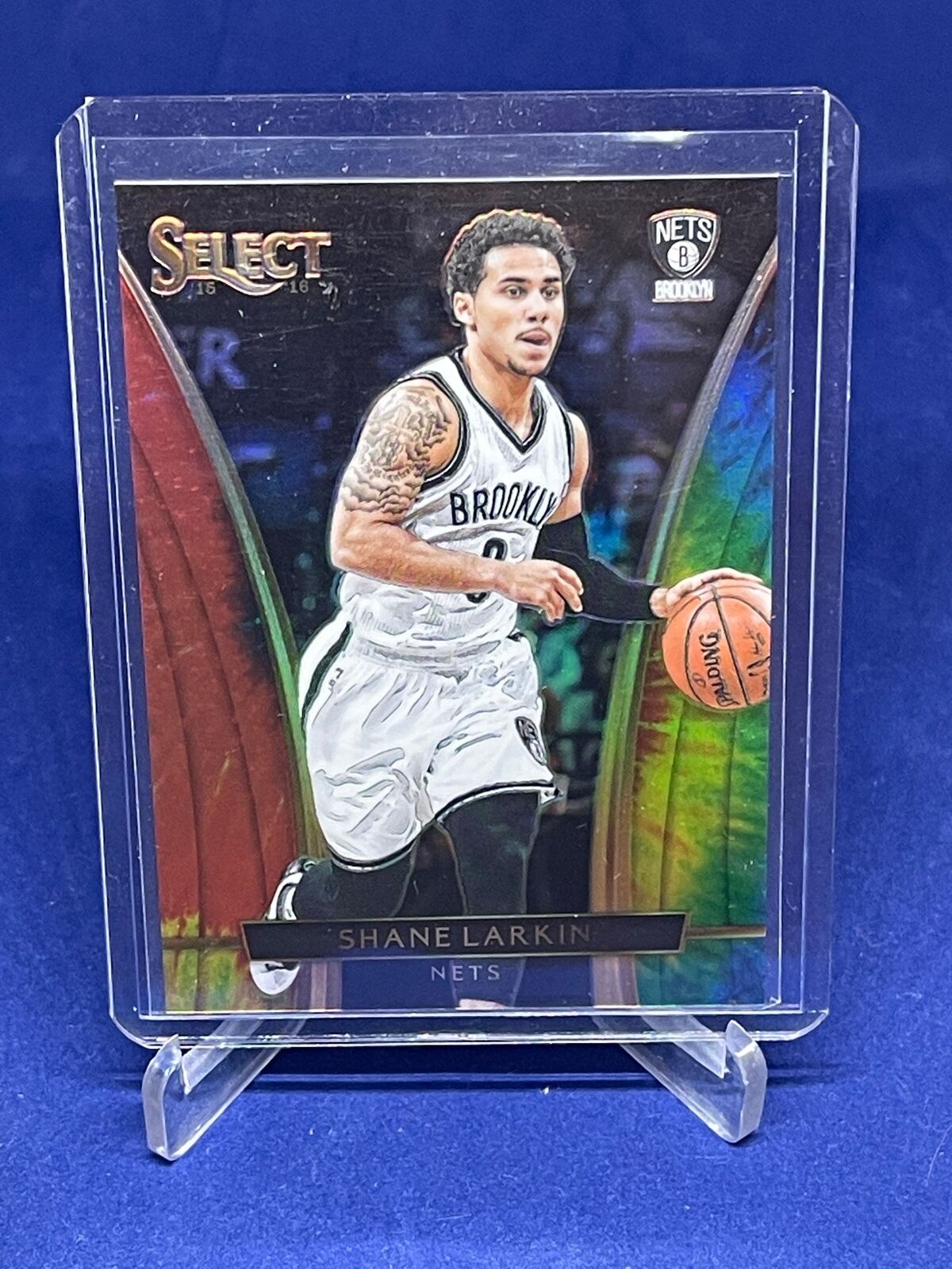 SHANE LARKIN 2015-16 PANINI SELECT COURTSIDE TIE DYE PRIZM #D 6/25