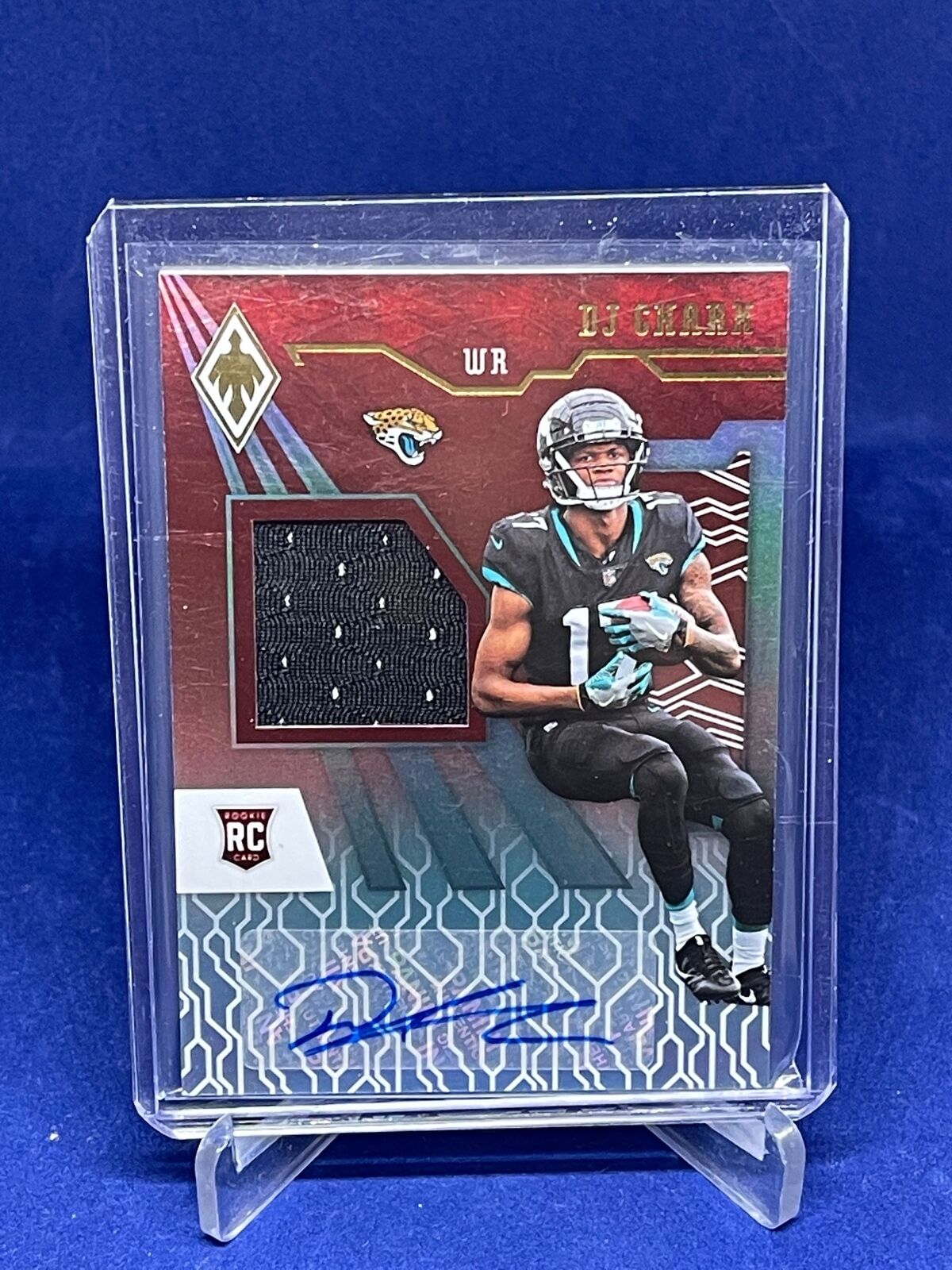 DJ CHARK 2018 PANINI PHOENIX JERSEY AUTO ROOKIE RC #D 21/160
