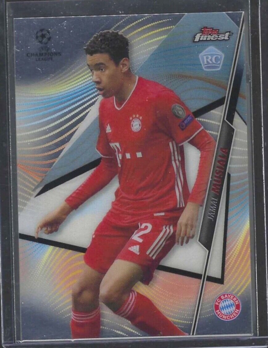 JAMAL MUSIALA 2020-21 TOPPS FINEST ROOKIE RC #45