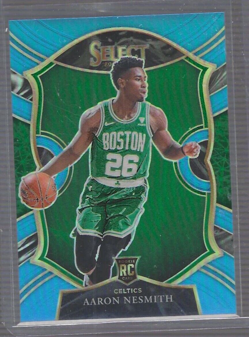 AARON NESMITH 2020-21 PANINI SELECT CONCOURSE LIGHT BLUE PRIZM RC #D 185/299