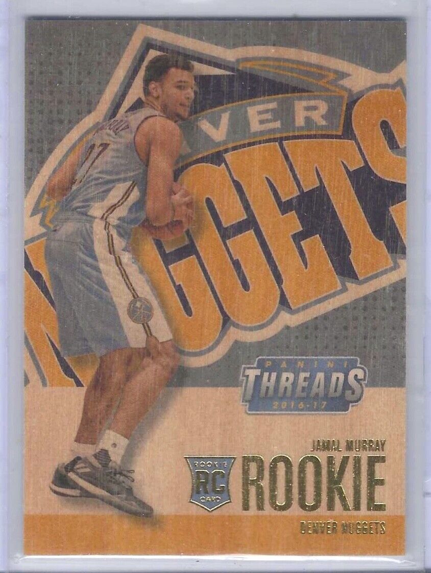 JAMAL MURRAY 2016 PANINI THREADS WOOD ROOKIE RC #235