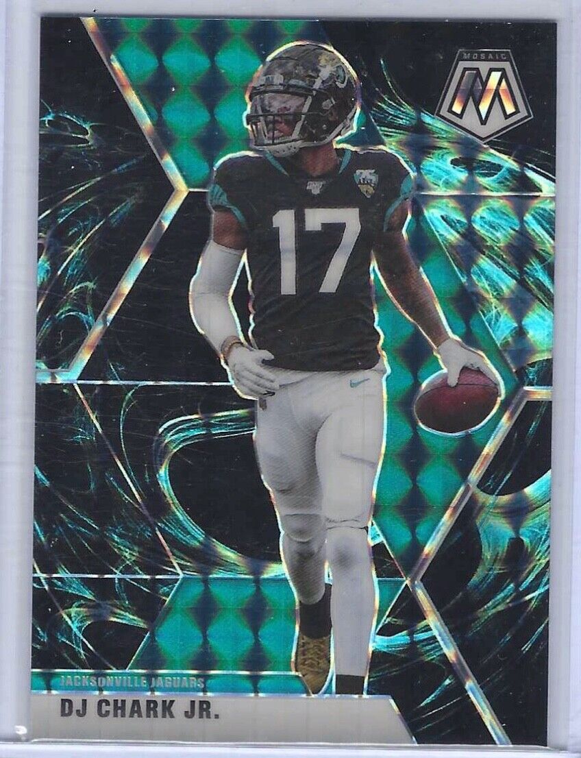 DJ CHARK JR 2020 PANINI MOSAIC FOOTBALL GENESIS PRIZM SSP #100