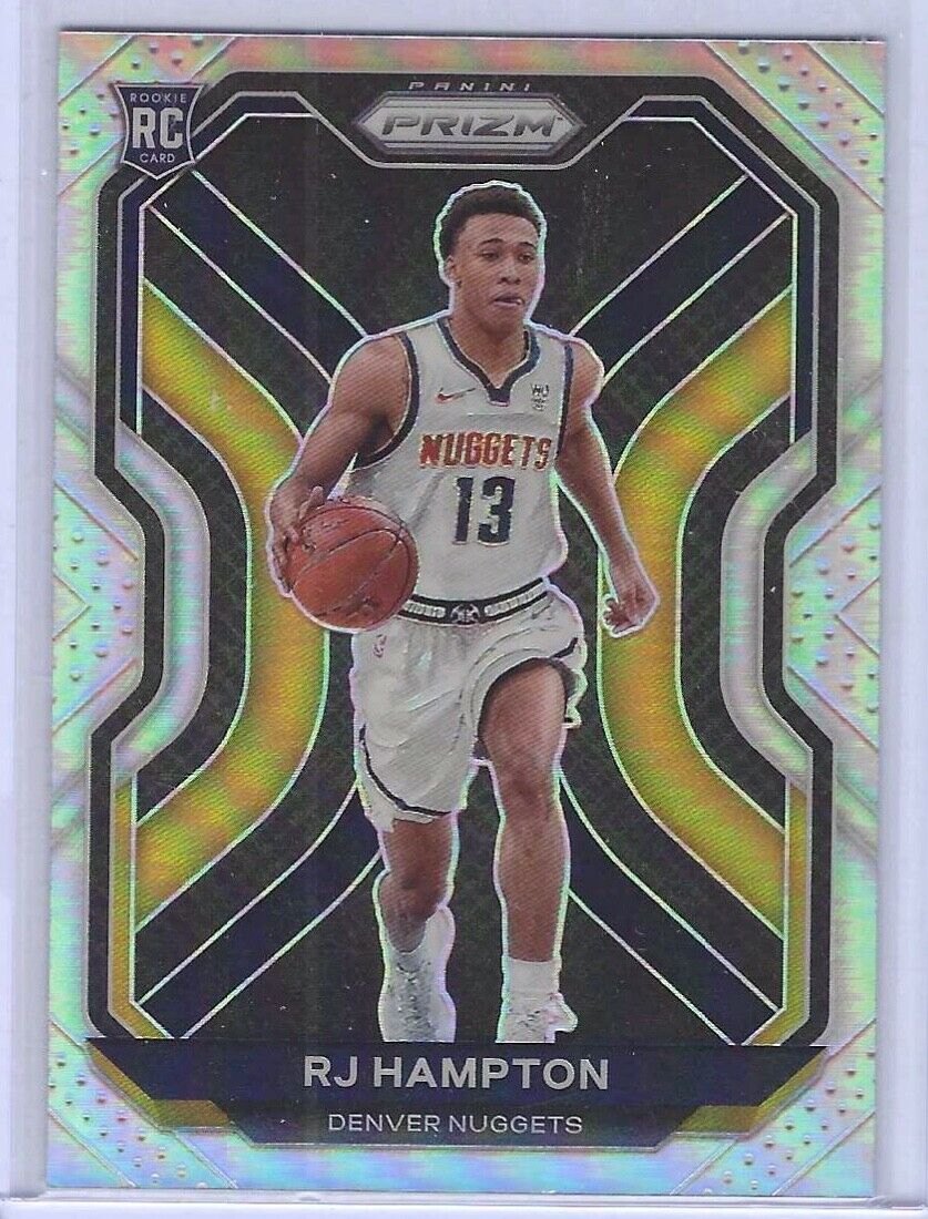 RJ HAMPTON 2020-21 PANINI PRIZM SILVER PRIZM ROOKIE RC #286