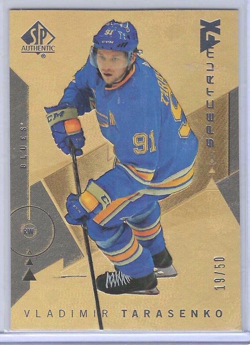 VLADIMIR TARASENKO 2019 UPPER DECK SP SPECTRUM FX AUTHENTIC GOLD #D 19/50