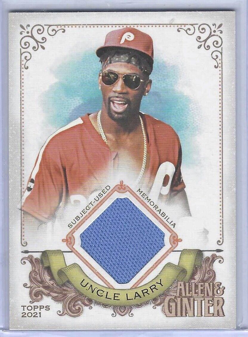 UNCLE LARRY 2021 TOPPS ALLEN AND GINTER SUBJECT-USED PATCH (MCCUTCHEN) #AGA-UL