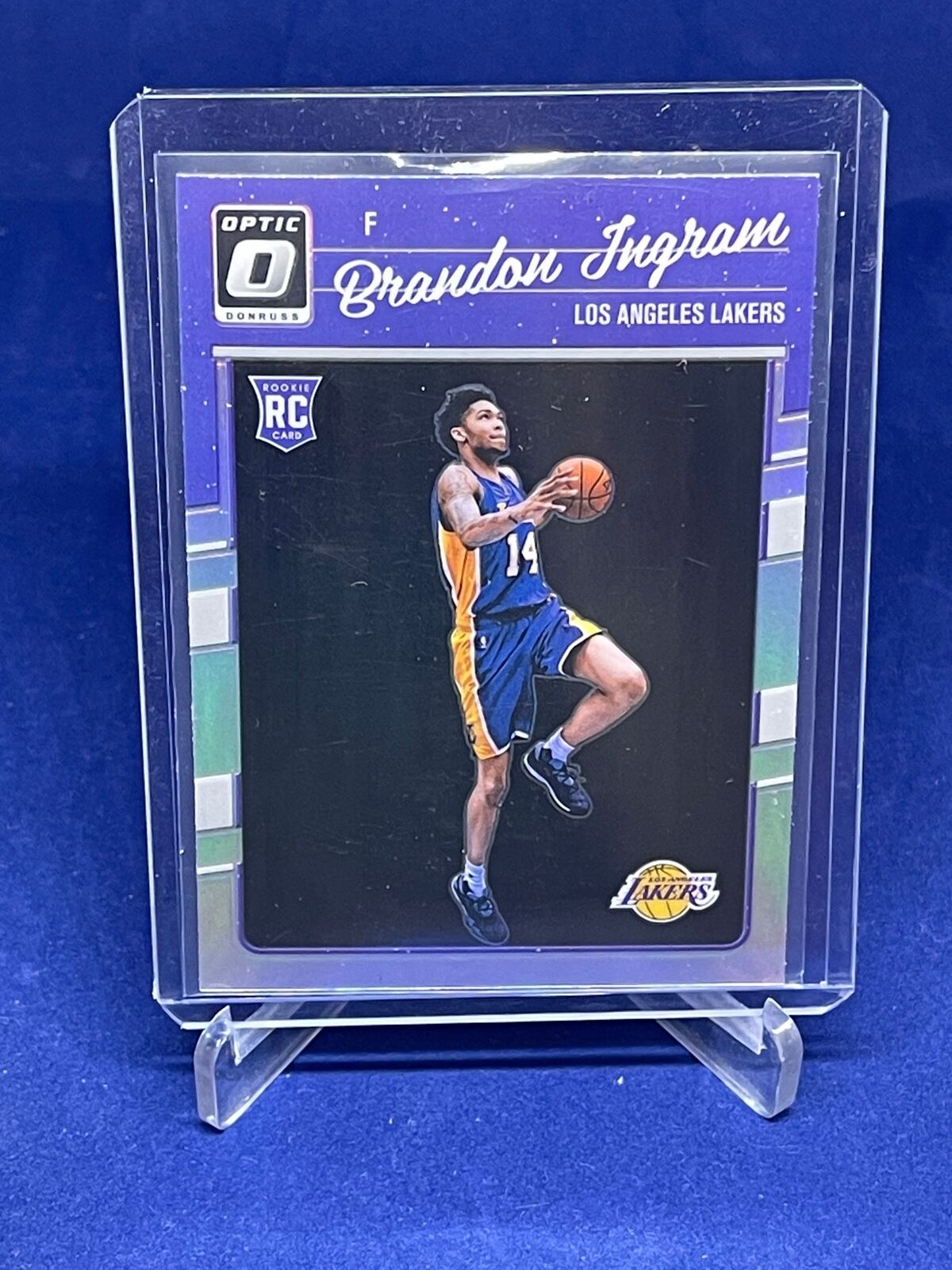 BRANDON INGRAM 2016-17 PANINI DONRUSS OPTIC HOLO SILVER PRIZM HOLO RC #152