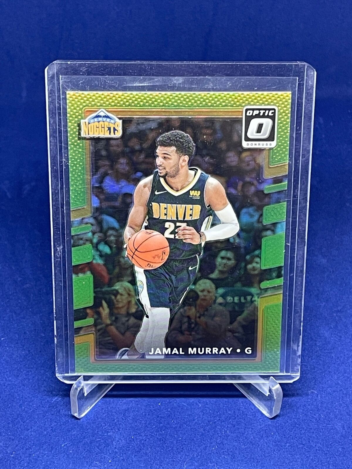 JAMAL MURRAY 2017-18 PANINI DONRUSS OPTIC LIME GREEN PRIZM HOLO #D 131/175