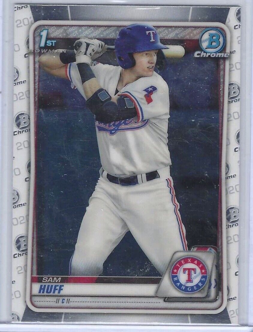 SAM HUFF 2020 BOWMAN CHROME 1ST BOWMAN PROSPECT #BCP-33