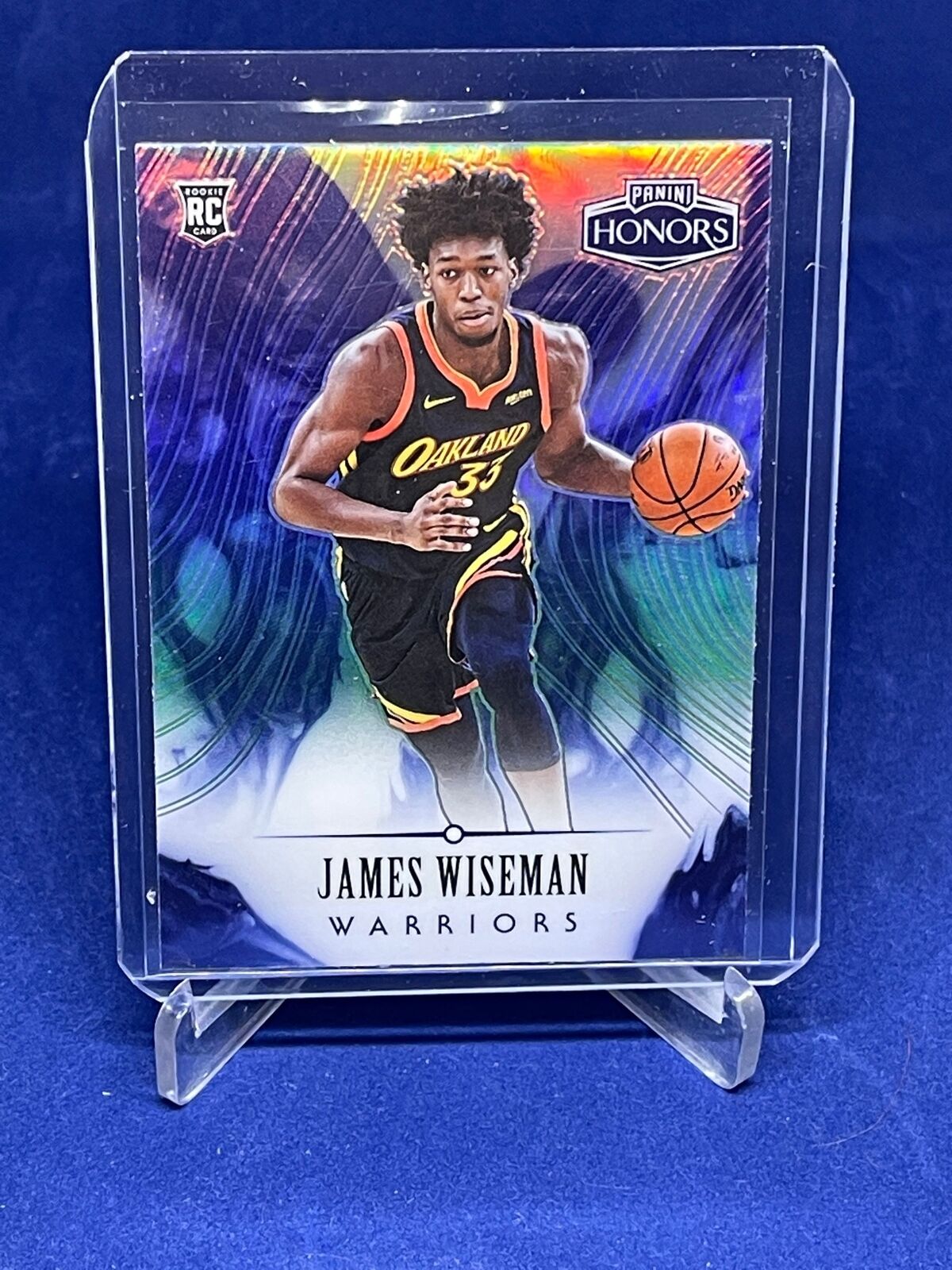 JAMES WISEMAN 2020-21 PANINI CHRONICLES HONORS SILVER PRIZM ROOKIE RC #597