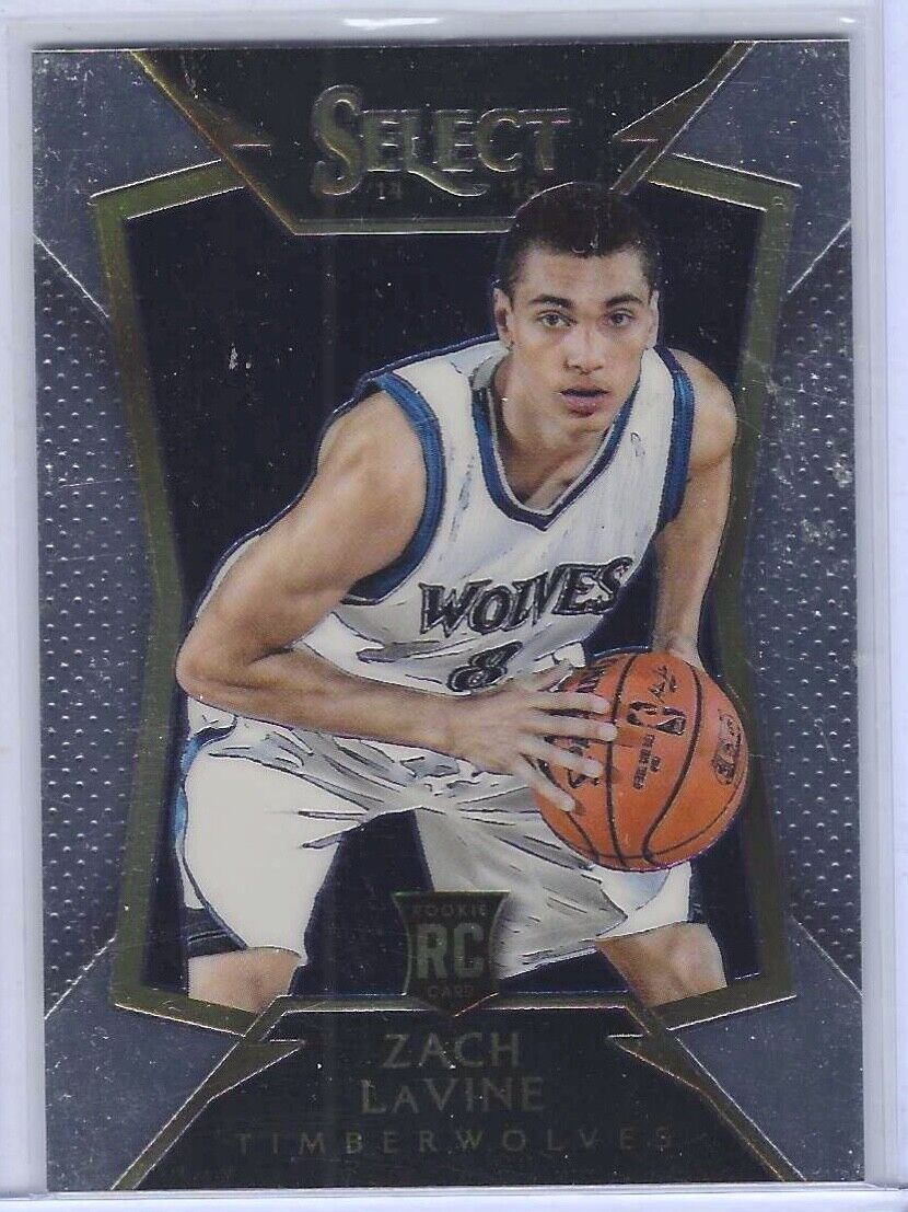 ZACH LAVINE 2014 PANINI SELECT CONCOURSE LEVEL ROOKIE RC #84