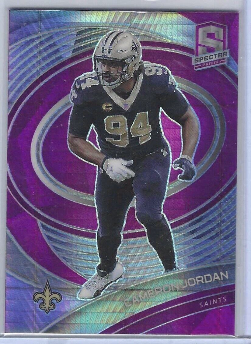 CAMERON JORDAN 2021 PANINI SPECTRA PINK HYPER PRIZM #D 14/25