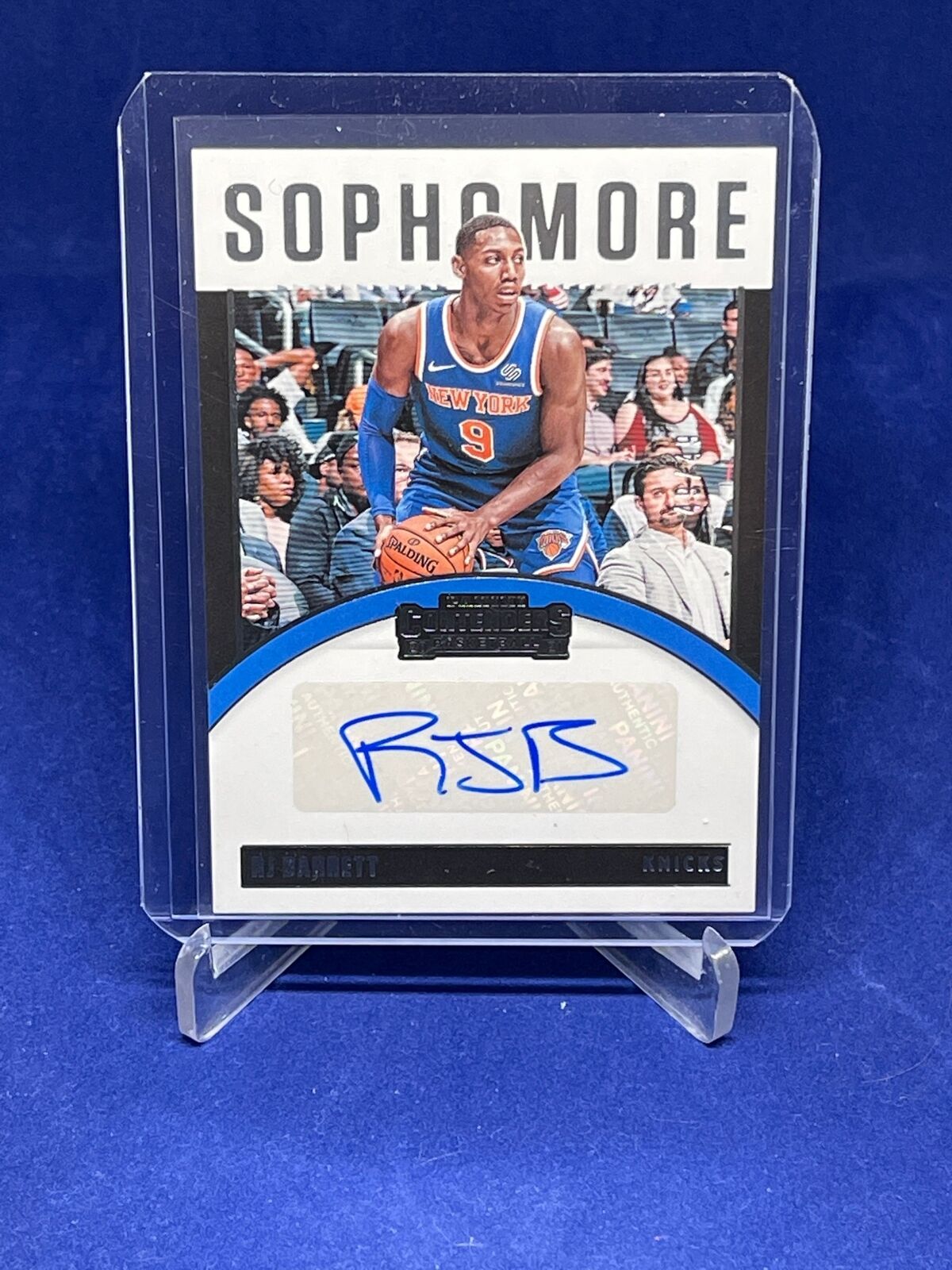 RJ BARRETT 2020-21 PANINI CONTENDERS SOPHOMORE AUTO #D 46/49