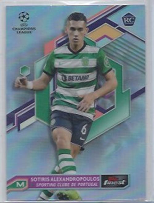 2022-23 TOPPS FINEST UCL CHAMPIONS LEAGUE REFRACTORS MESSI HAALAND PICK CHOOSE
