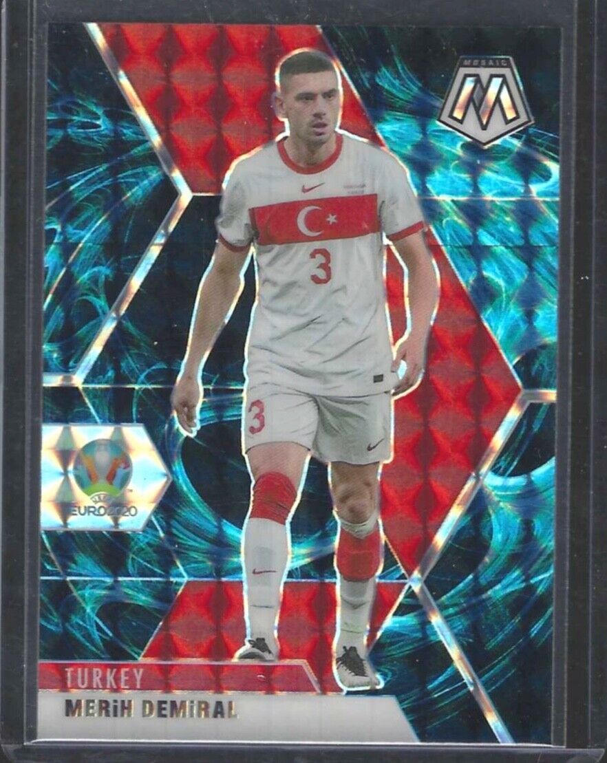 MERIH DEMIRAL 2020-21 PANINI MOSAIC EURO TURKEY GENESIS PRIZM SP #99