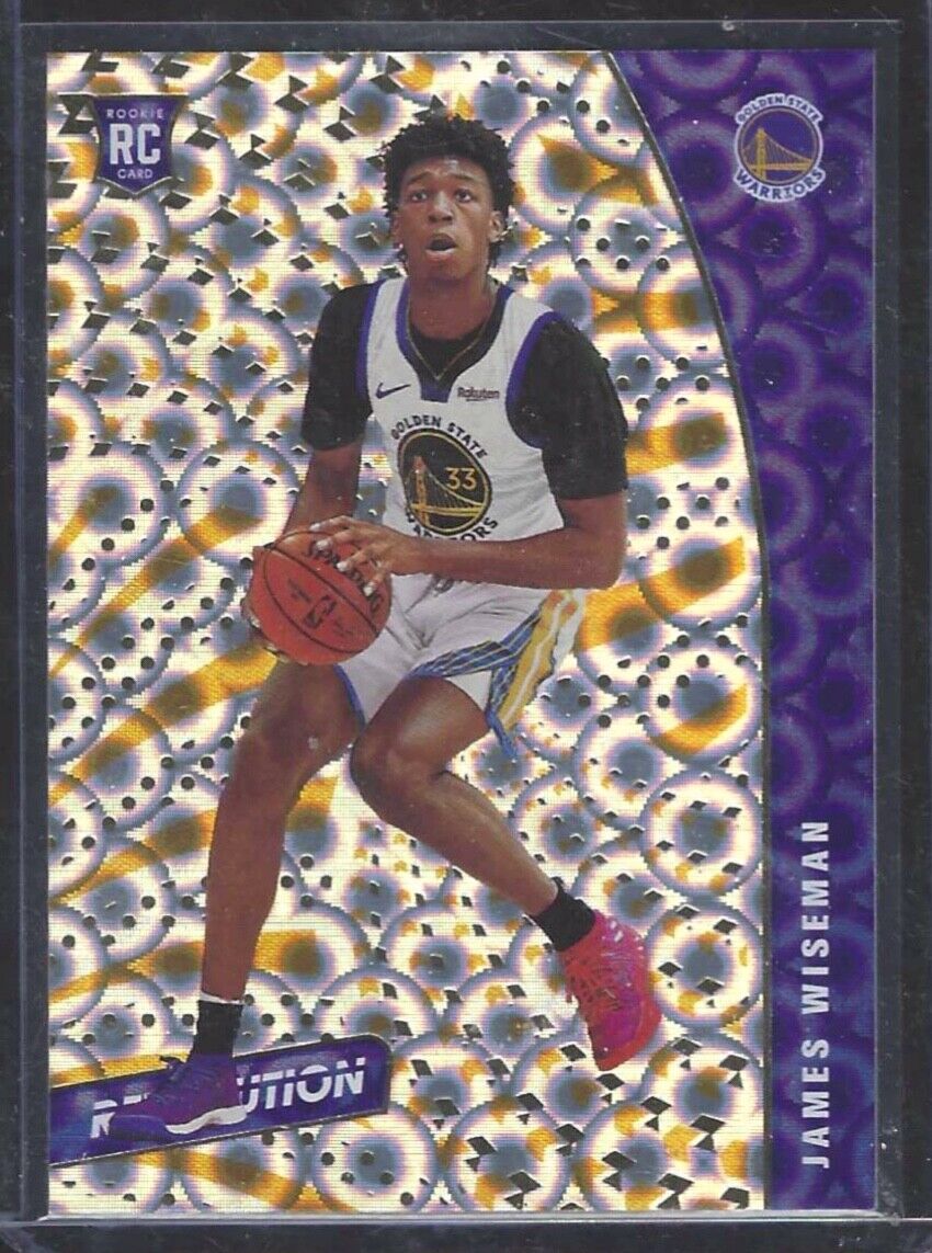 JAMES WISEMAN 2020-21 PANINI REVOLUTION GROOVE ROOKIE RC #101