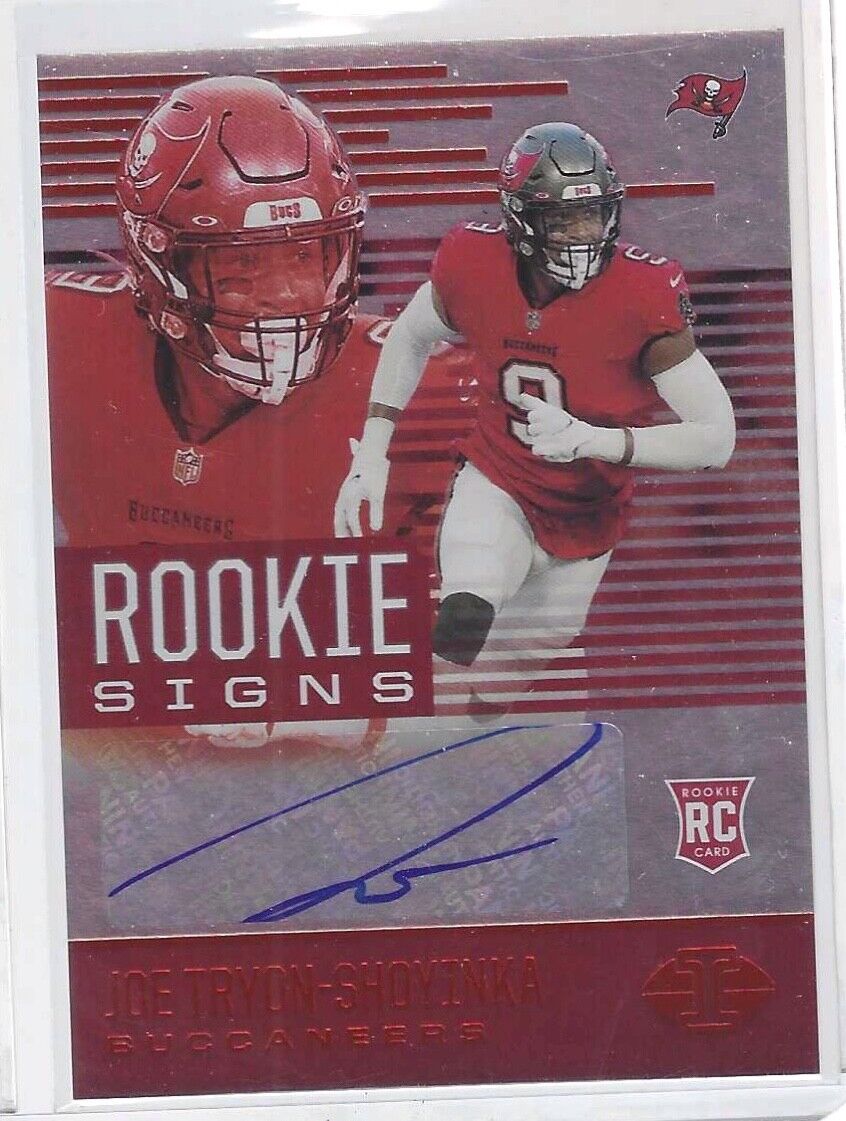 JOE TRYON-SHOYINKA 2021 PANINI ILLUSIONS ROOKIE SIGNS AUTO RC #RS-JT