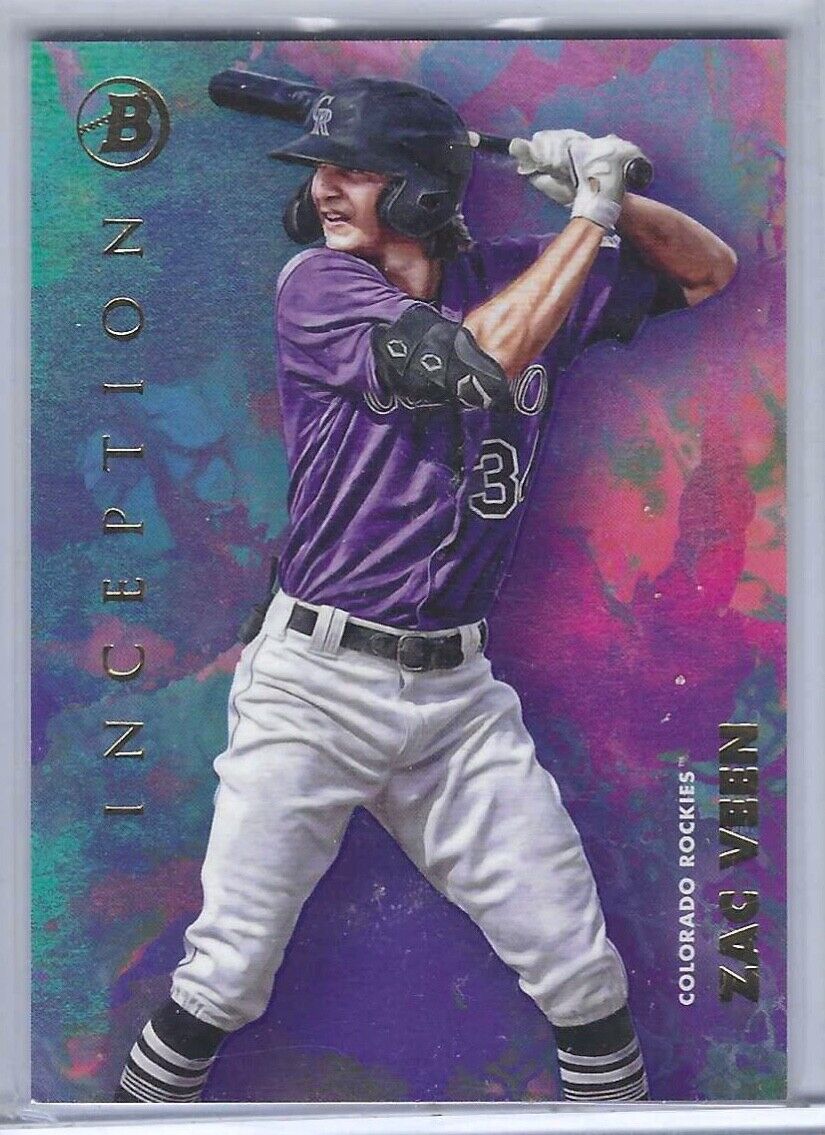 ZAC VEEN 2021 BOWMAN INCEPTION BASE PROSPECT #86