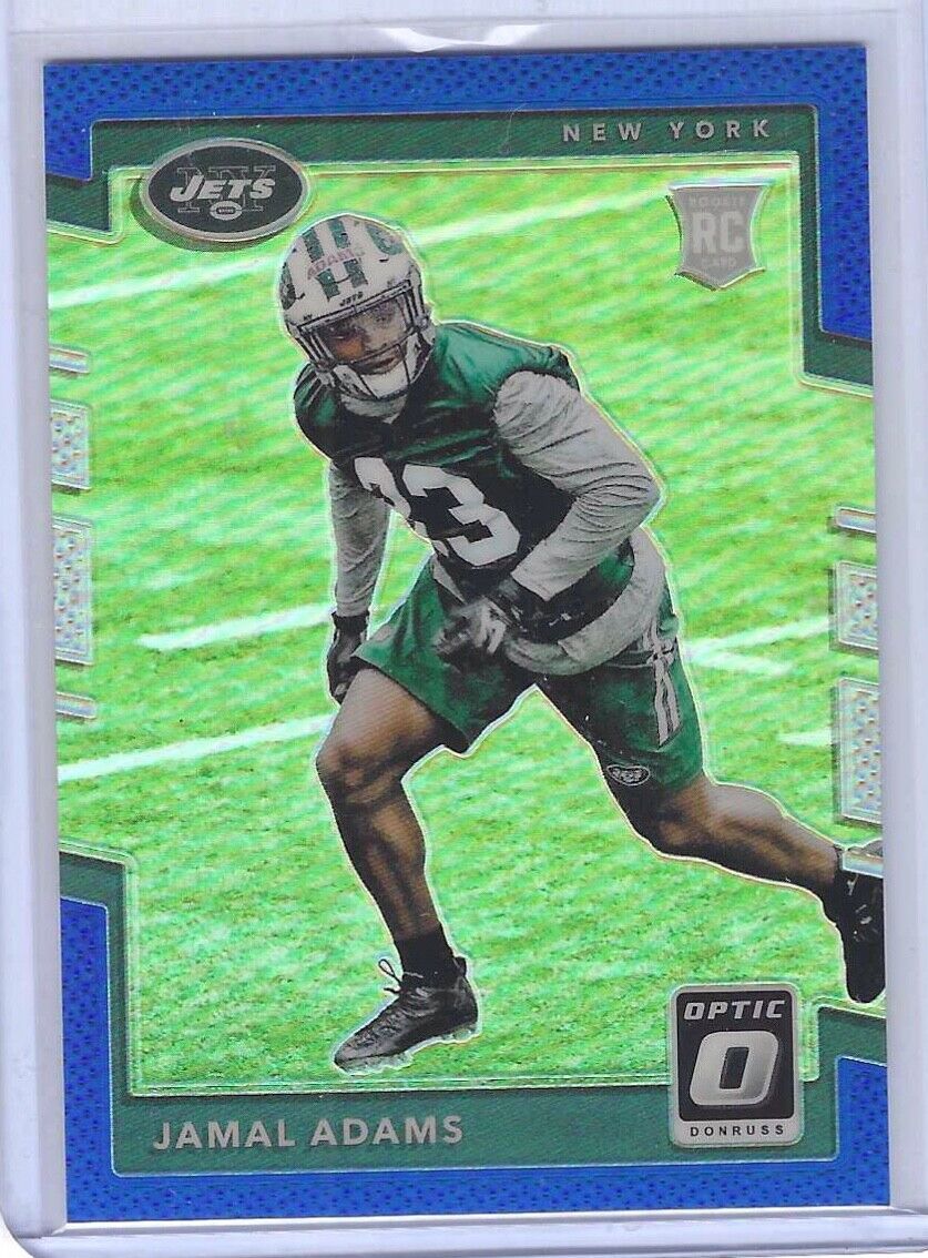 JAMAL ADAMS 2017 PANINI DONRUSS OPTIC BLUE HOLO PRIZM ROOKIE RC #D 051/149