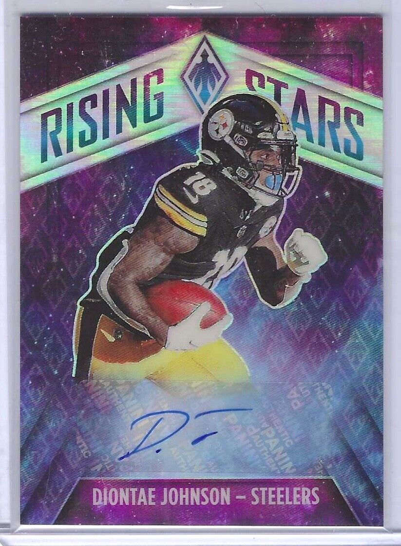 DIONTAE JOHNSON 2021 PANINI PHOENIX SILVER PRIZM RISING STARS AUTO #RS-DJO