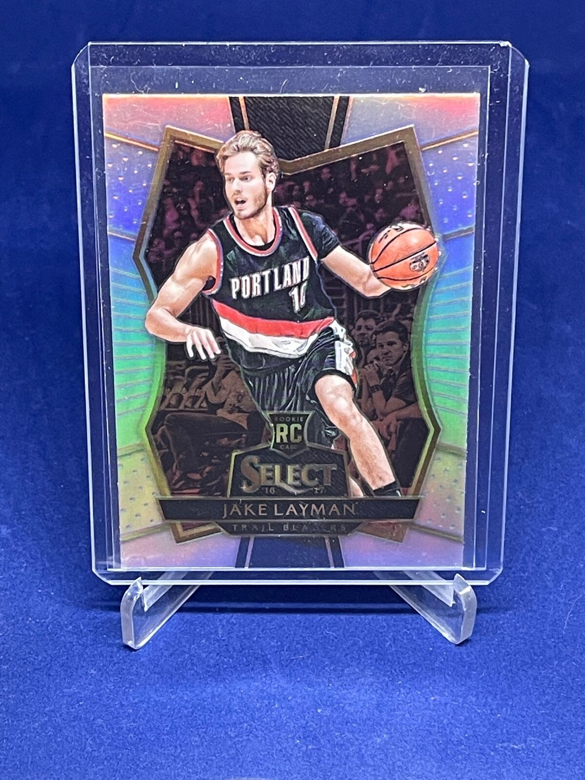 JAKE LAYMAN 2016-17 PANINI SELECT SILVER PRIZM ROOKIE RC #144
